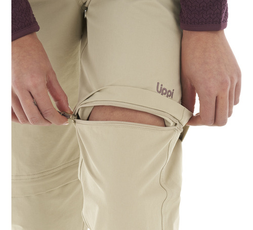 Pantalon Mujer Lippi Enduring Mix-2 Q-dry Pants Crudo