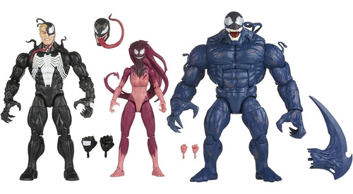 Marvel Legends Series Venom - Paquete Múltiple 3 Figuras 