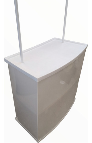 Demo Stand Modulo Portatil Plastico Pvc Sin Publicidad