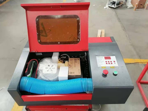 Máquina Económica Cnc Láser Para Corte De Acrílico Cuero Mdf