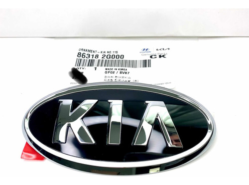 Emblema Traseiro Original Kia Cerato 2008 A 2013