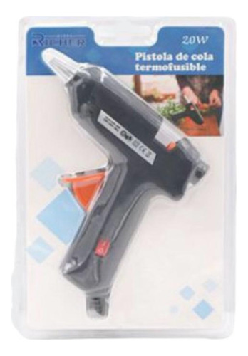 Pistola De Silicona Caliente 2ow Negro