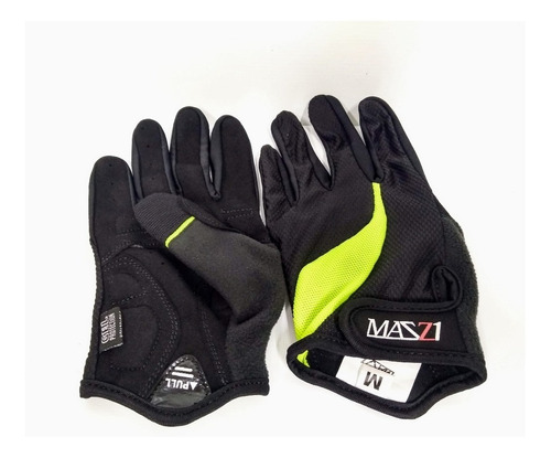 Guantes Ciclismo Mazzi Largos As508 Talle M - Racer Bikes