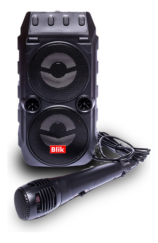 Parlante Karaoke Blik Screamer1 Con Microfono