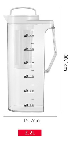 Cafetera Fría, Cafetera Helada, Jarra Para Nevera, 2.2l