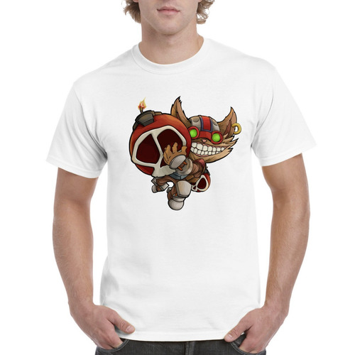 Padrisima Playera League Of Legends Ziggs 