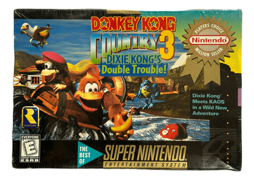 Donkey Kong Country 3 Dixie Kong's Double Trouble Nuevo