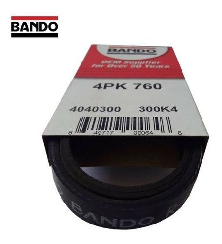 Correa Aire Acond Opel Agila 1.2l 2008-2014