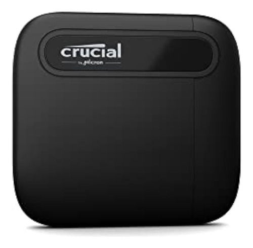 Ssd Portátil Crucial X6 De 2 Tb - Hasta 800 Mb/s - Usb 3.2 -