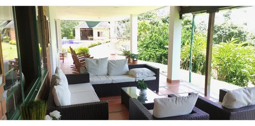 Permuto Con Piscina Caballerizas Cancha Jacuzzi Kiosco Gym Billar Lujo