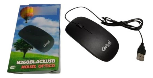 Mouse Óptico Con Rueda Scroll Usb Global Electronics M260usb