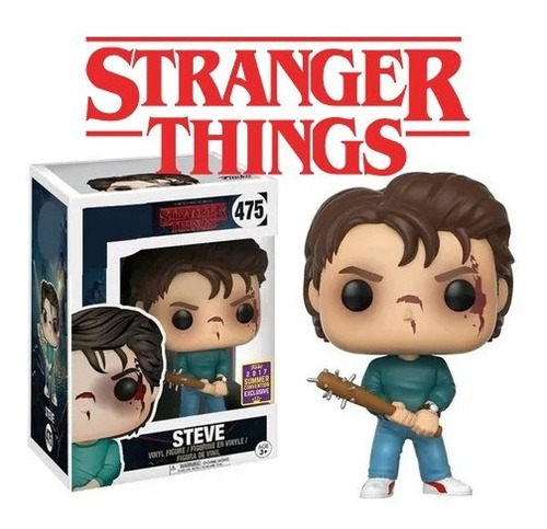 Funko Pop Steve 475 Stranger Things Edicion Exclusiva