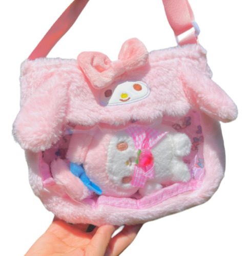 Bolso Transparente De Sanrio, Suave Y Cómodo, Regalo Bonito