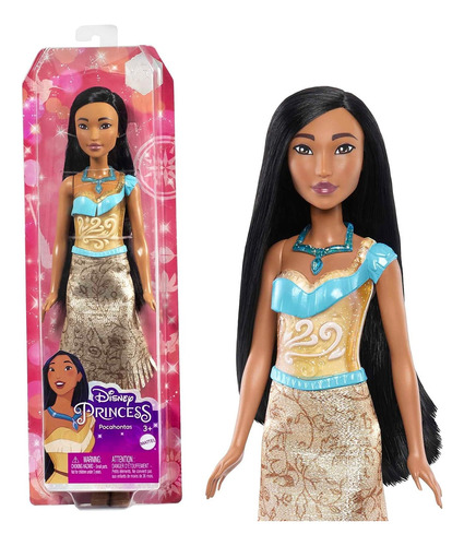 Muñeca Disney Princesa Pocahontas Mattel Hlw02 - Lanús