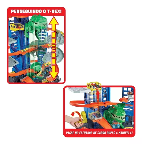 Pista Hot Wheels City Mega Garagem - Mattel GTT95 - Arco-Íris Toys