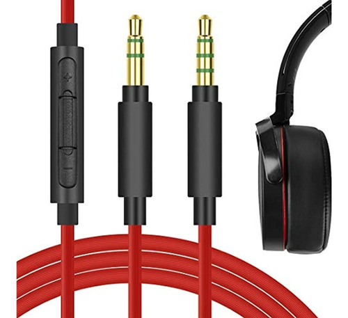 Reemplazo De Cable Geekria Quickfit Para Sony Mdr 1000x 100a