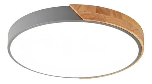 Serlux Panel LED Redondo Cerchio 18W color gris 220V-240V