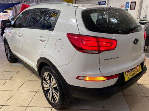 Imagem 4 de 15 de Kia Sportage 2015 2.0 Flex Lx Completa Automática Branca
