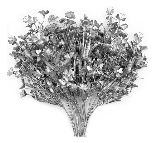Plantas Artificiales, Hierba Plástica Cattree, Arbustos Fals