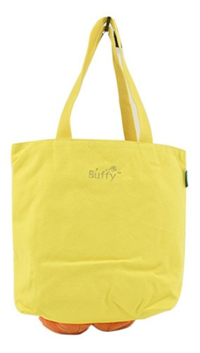 Bolsa De Hombro B.duck Buffy Pato Piernas 3d Amarillo Log-on