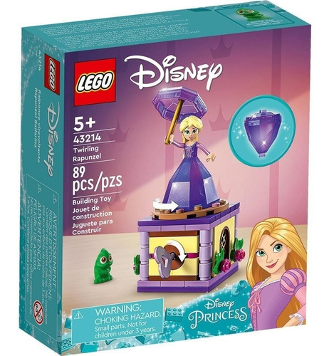 Lego Set Disney Princess Rapunzel Bailarina 43214 Cantidad de piezas 89