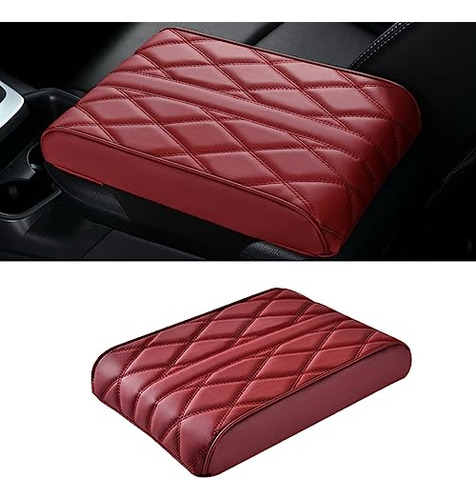 Dewkou Pack-1 Car Armrest Box Pad, Memory Foam Leather Car 1