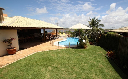 Imagem 15 de 18 de Casa A Venda Em Camaçari De Frente Para O Mar, 1.200 M² De Área Total, Piscina Com Deck, R$3.500.000,00 - Ca00334 - 71125733