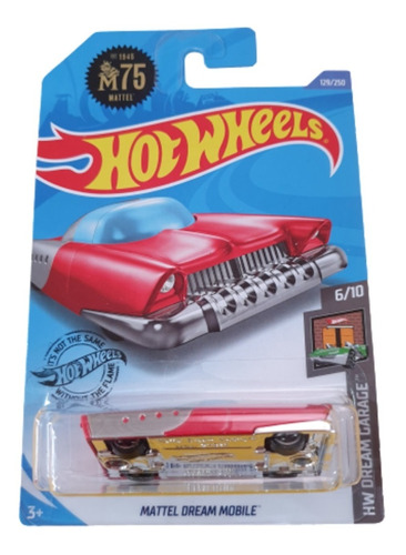 Hot Wheels 2020 Mattel Dream Mobile 129/250 75th Mattel