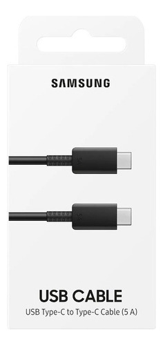 Samsung Cable Usb C 100w 5a 1.2m Para Galaxy S24 Plus Ultra