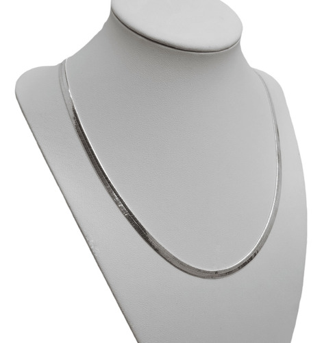 Collar Gargantilla Snake Enchapada Plata 925