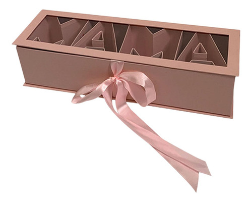 Caja De Flores Vacía Para Mamá, Caja De Jabón De Rosa