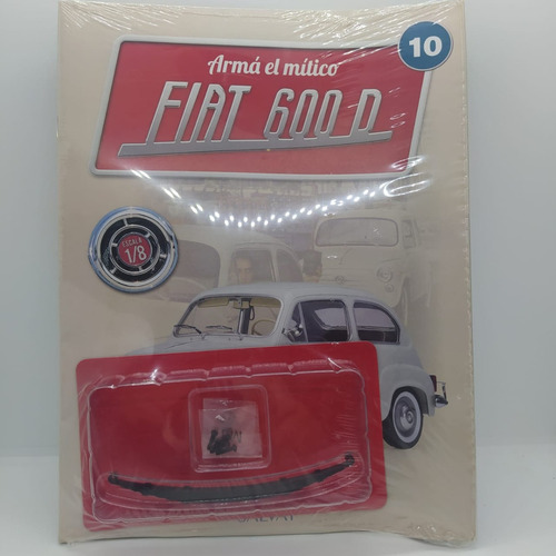 Llm - Fiat 600 Para Armar 1/8 - Salvat - Nro 10