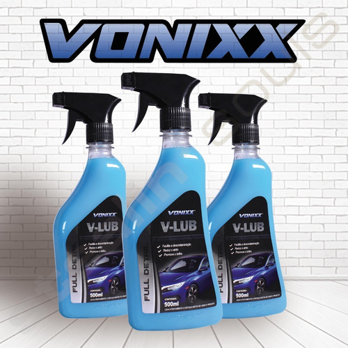 Vonixx | V-lub | Descontaminante Lubricante Clay Bar | 500ml