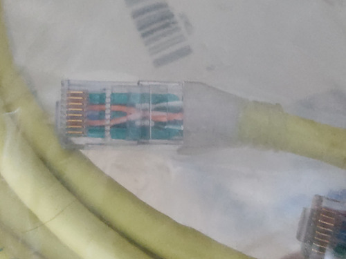 Cable Utp Red Patch Cord Rj45 Cat 6 (Usado)