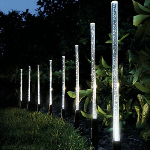 Tubos De Luz Solar Para Patio, Lámpara Solar Con Burbujas