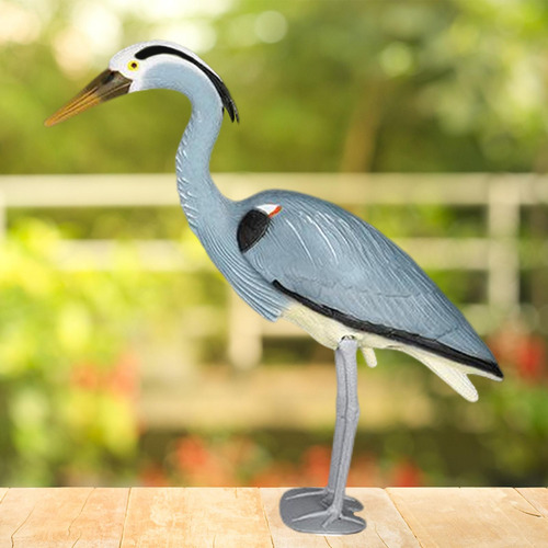 Estatua De Jardín Con Señuelo De, Adorno De Figura De