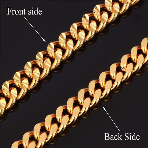 Pulsera De Hombre Enchapada En Oro 18, 50% Off!