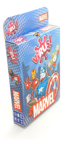 Juego De Cartas Virus -marvel - Juego De Mesa