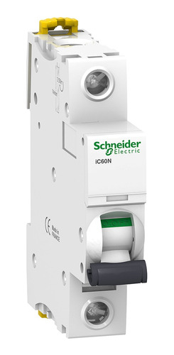 Breaker Schneider Monopolar 1 A 50 Ka 220-240v Curva C Riel