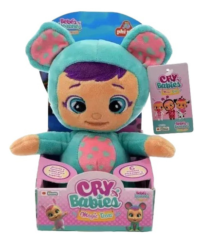 Muñeca Cry Baby Peluche 17 Cm Original Phi Phi Toys