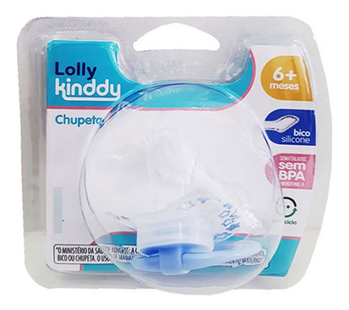 Chupeta Dreams Orto Tam 2 Azul - Lolly Kinddy
