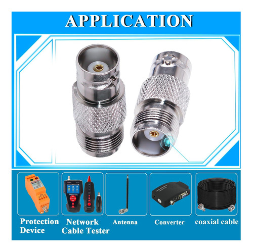 Adaptador Coaxial Bnc A Tnc Tuolink Tnc Hembra A Bnc Connect