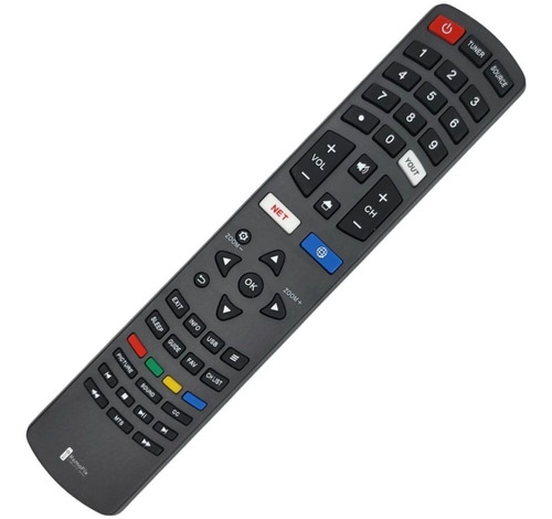 Control Remoto Remofix Para Smart Tv Compatible Con Rca D3