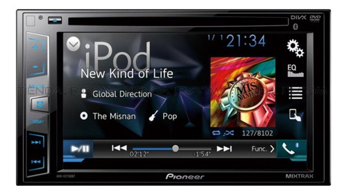 Autoestereo Pioneer Avh-x2750bt Pantalla 6.2 Para Reprod Dvd
