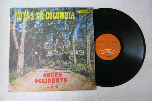 Vinyl Vinilo Lp Acetato Grupo Occidente Notas De Colombia V2