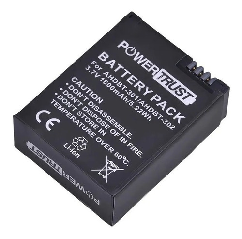 Imagen 4 de 4 de Cargador Power Trust Con 3 Baterias Para Gopro Hero 3 Y 3+