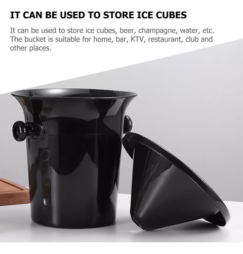 Cubo De Hielo Con Asa, Cubo Para Enfriar Vino, Botellas De