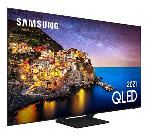 Imagem 2 de 8 de Smart Tv Samsung 65 Qled 4k Q70a Design Slim Modo Game