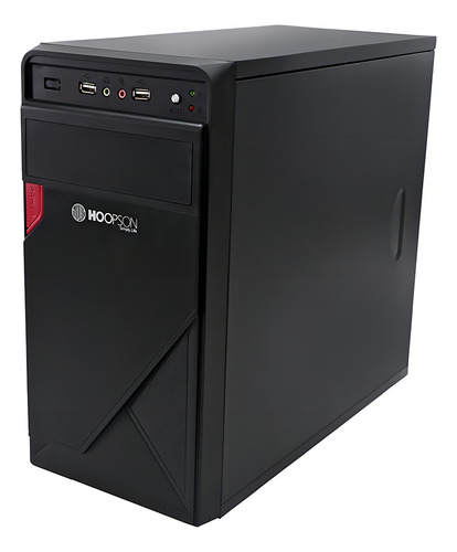 Funda de ordenador Mini Tower 1 Bay USB P2 negra