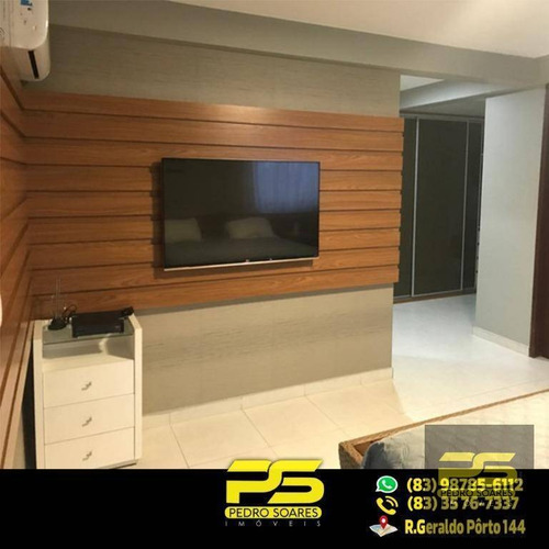 Apt. Alto Padrão C/ 4 Dormitórios À Venda, 203 M² Por R$ 840.000 - Manaíra - João Pessoa/pb - Ap1957